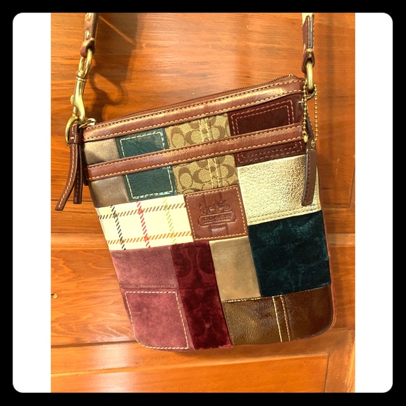 Coach Patchwork Small Crossbody Purse - Picture 1 of 4